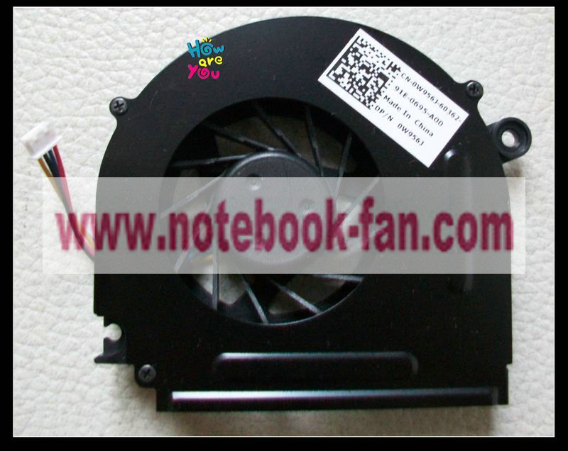NEW Dell Studio 1555 1558 Series Laptop Cooling Fan W956J - Click Image to Close